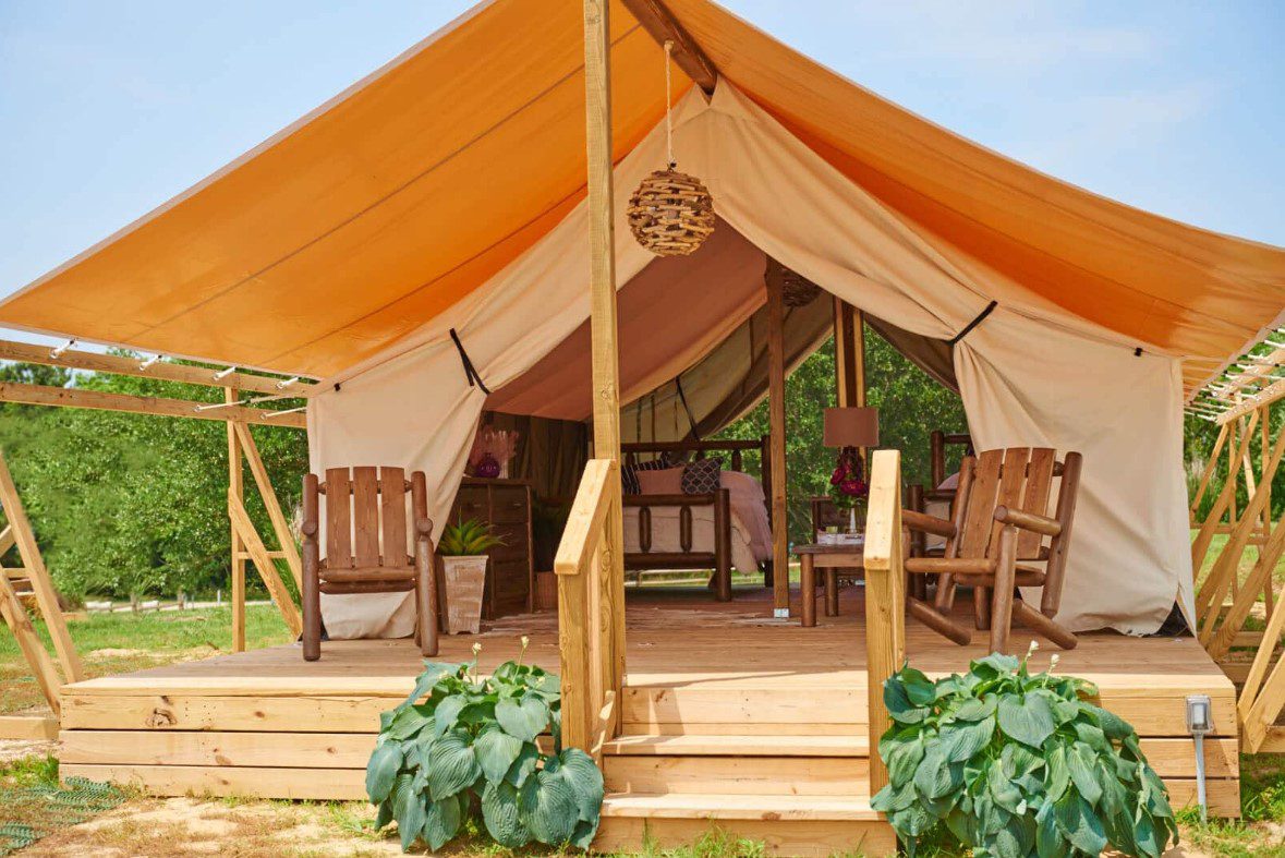 Platte River Glamping Tents Wyoming
