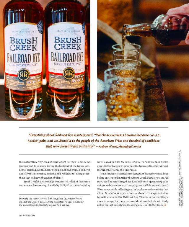 Bourbon+ Brush Creek Distillery Sustainability 